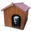 Niche pour gros chien en bois, 1.17 m²