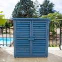 Armoire de rangement bleue - 0,25 m³