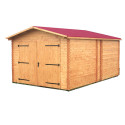 Garage en bois 17.16 m²