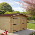 Garage en bois 17.16 m²