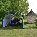 Abri tunnel pieds droits Bastide largeur 3 m pas à 2 m 