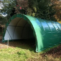 Abri tunnel pieds droits Bastide largeur 4 m pas à 1 m