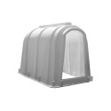 Niche à veaux blanche 2,6 m2 fond blanc