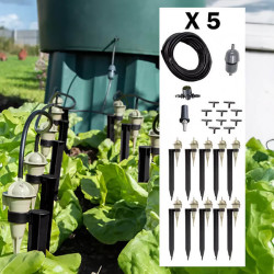Kit goutte à goutte 50 goutteurs Iriso + 1 réserve 12 L offerte