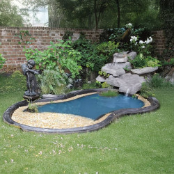 Bassin de jardin préformé 500 litres Lobelia