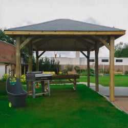 Kiosque de jardin 21,8 m²