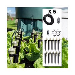 Kit goutte à goutte 50 goutteurs Iriso + 1 réserve 12 L offerte