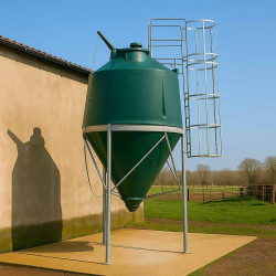 Silo à grain cône axial monobloc 5.60 m³