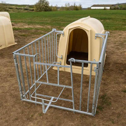 Parc basculant pour Niche à veau 1500