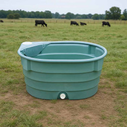 Bac pâturage 400 litres avec rebord intérieur