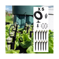 Kit goutte à goutte 50 goutteurs Iriso + 1 réserve 12 L offerte