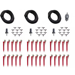 Kit réserve 30 goutteurs Iriso avec supports + 1 filtre offert