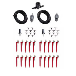 Kit réserve 20 goutteurs Iriso avec supports + 1 robinet offert