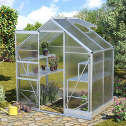 Serre de jardin en polycarbonate Apollon 