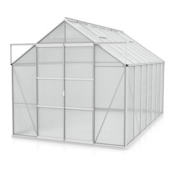 Serre de jardin Uranus en polycarbonate 4 ou 6 mm avec base