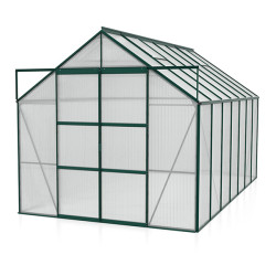 Serre de jardin Uranus en polycarbonate 4 ou 6 mm avec base