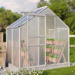 Serre de jardin Comet polycarbonate 4 mm avec base