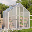 Serre de jardin Comet polycarbonate 4 mm avec base