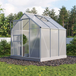 Vue latérale serre de jardin Vitavia Planet