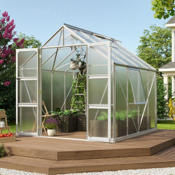 Serre de jardin en polycarbonate 4 ou 6 mm - Olymp