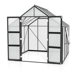 Serre de jardin Olymp – polycarbonate 4 ou 6 mm ventilation optimale