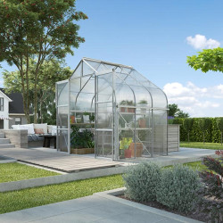 Serre de jardin Diana &ndash; Structure aluminium et parois polycarbonate 4 mm