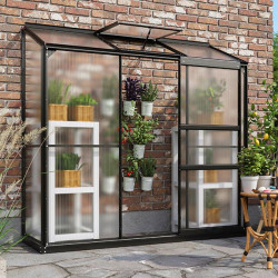 Polycarbonate 4 mm haute résistance protégeant les cultures des variations climatiques