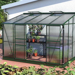 Détail des panneaux de polycarbonate anti-UV 4 mm pour diffusion lumineuse et protection des cultures