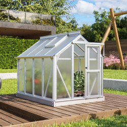 Mini serre compacte en polycarbonate Merlin - 0,83 m²