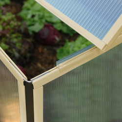 Mini‑serre espace réduit pour semis et plants de printemps en polycarbonate isolant