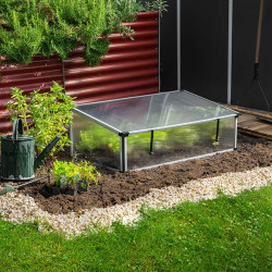 Mini serre ch&acirc;ssis froid Levana 2 en polycarbonate 4 mm