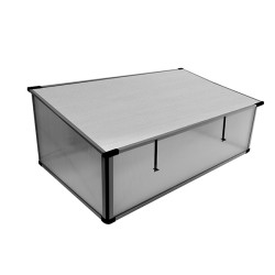 Mini serre châssis froid Levana 2 en polycarbonate 4 mm