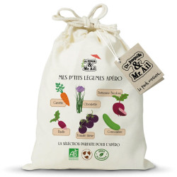 Kit de jardinage légumes apéro - Dr Jonquille & Mr Ail