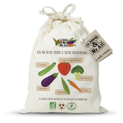 Kit de jardinage - Graines de légumes pour l'autosuffisance