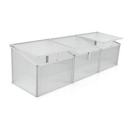 Mini-serre Vitavia Gaia 3X – 0,9 m² aluminium anodisé + polycarbonate 4 mm