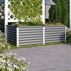 Carr&eacute; potager Linus 630 &ndash; bac Zincalume&reg; hauteur 63 cm