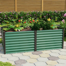 Carré de culture ergonomique pour jardinage facile sans courber le dos