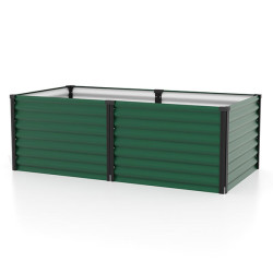 Lit potager modulable pour cultures variées en zone restreinte