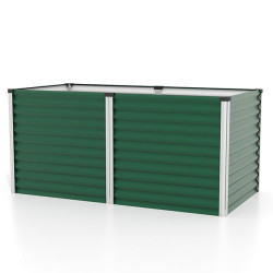 Carré potager anti‑rouille en Zincalume® pour cultures rentables toute saison 