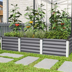 Carr&eacute; potager Linus IN-OUT S &ndash; bac Zincalume&reg;