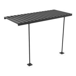 Table pliante en aluminium pour serre