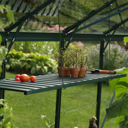 Étagère pliante en aluminium, légère, résistante