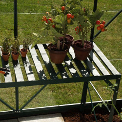 Table de culture en aluminium 1 plateau