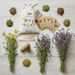 Kit de Jardinage “Les engrais à faire pousser” – Graines, pots et guide