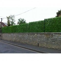 Haie végétale artificielle Feuillage Lierre H 1m destockage