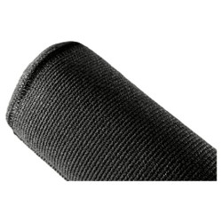 Brise-vue noir en HDPE anti-UV 200 g/m² pour protection visuelle extérieure