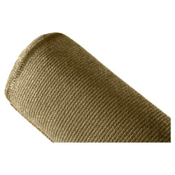 Brise-vue taupe en HDPE anti-UV 200 g/m² pour clôture moderne