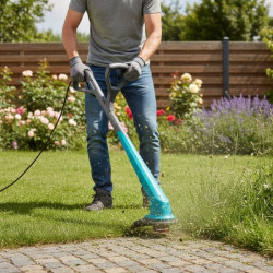 Coupe-bordures électrique Gardena SmallCut 300/23 – design compact avec poignée ergonomique et câble électrique