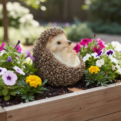 Herisson bébé en boule