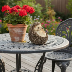 statuette de décoration de jardin hérisson